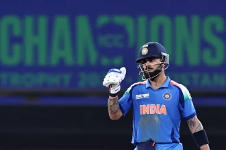 India’s Kohli shuts ‘outside noise’ in landmark century against Pakistan