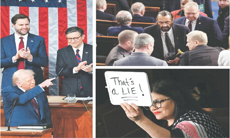 Trump brings ‘TV instincts’ to first Congress speech