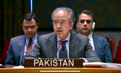 Israel’s attacks threaten Syria’s political stabilisation, Pakistan tells UNSC