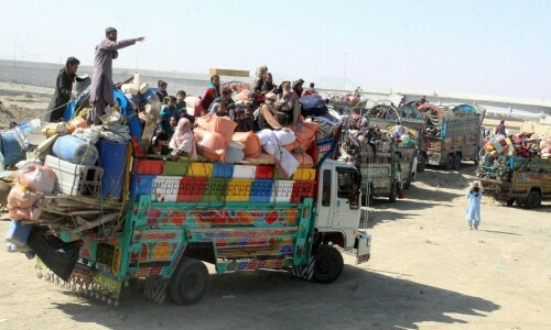Over 1m returned to Afghanistan since Sept 2023: Internati­o­nal Organisation for Migration