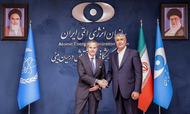 UN nuclear chief in Tehran ahead of fresh Iran-US talks