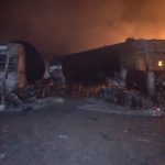US strikes on Yemen fuel port kill 38, Houthis say