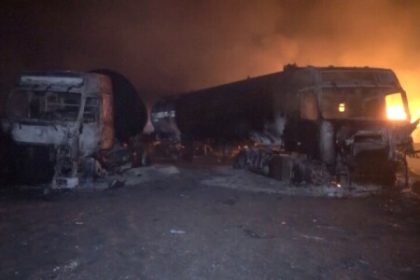 US strikes on Yemen fuel port kill 38, Houthis say
