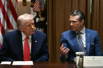 Trump backs Hegseth after second scandal of sharing info on chat