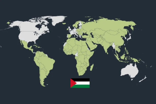 Mapping which countries recognise Palestine in 2025
