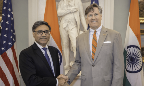 US, India share desire to maintain regional stability and peace