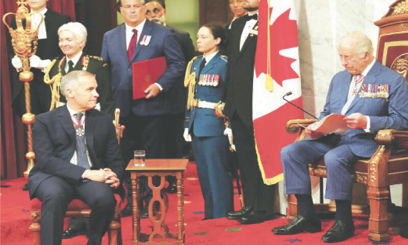 King Charles highlights Canadian ‘self-determination’ as Trump looms