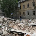 Russian drone and missile attack on Ukraine kills one, wounds 15