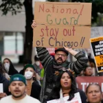 Trump threatens ‘war’ on Chicago as thousands protest federal crackdown