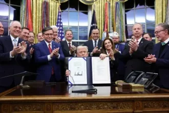 Trump signs deal to end longest US government shutdown in history