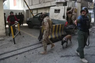 3 FC men martyred in suicide attack on force’s headquarters in Peshawar