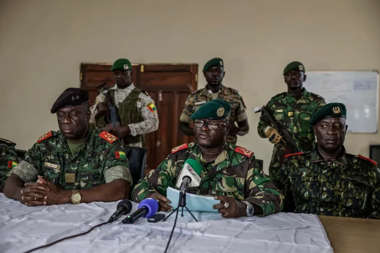 Guinea-Bissau army officers say they have seized power; president arrested