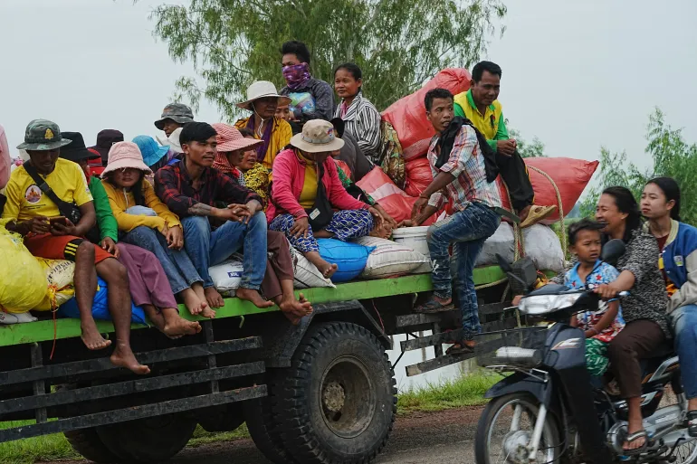 Cambodia night bus plunges off a bridge, killing 16 passengers