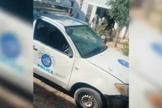 Cop martyred in suicide blast targeting police mobile in KP’s Lakki Marwat