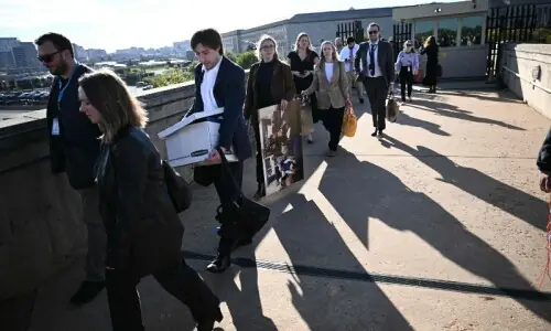 New York Times sues Pentagon over restrictive media policy