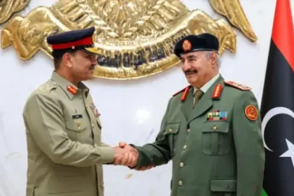 CDF Field Marshal Munir reaffirms commitment to strengthening defence ties with Libya