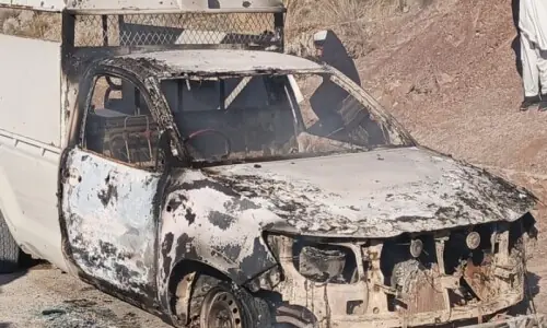 Five cops martyred as police vehicle comes under attack in KP’s Karak