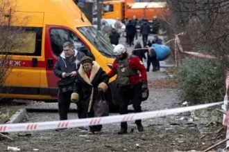 Russian air attack on Ukraine kills three, triggers power cuts