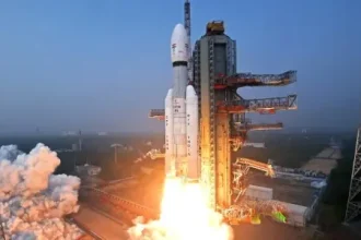 India space agency launches its heaviest satellite