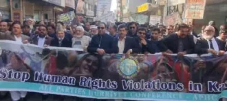 International Human Rights Day Marked with Major Rally in Kotli Demand for Global Action Against Human Rights Violations in IIOJK