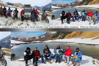 Kashmir Adventure Club sets Winter Camping Record at Nilfery Meadows