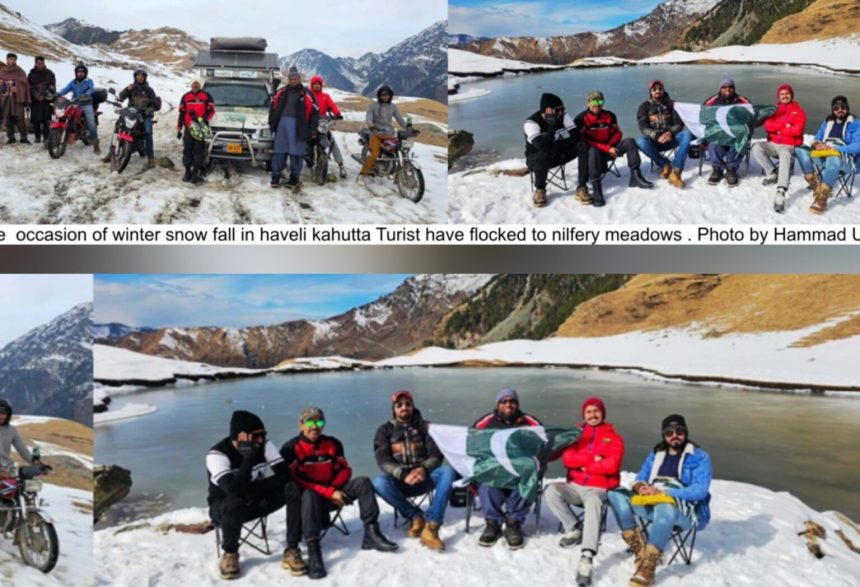 Kashmir Adventure Club sets Winter Camping Record at Nilfery Meadows